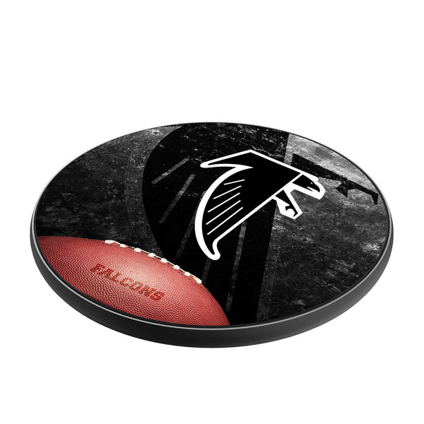 Atlanta Falcons Classic Legendary 15-Watt Wireless Charger Iso.Jpg