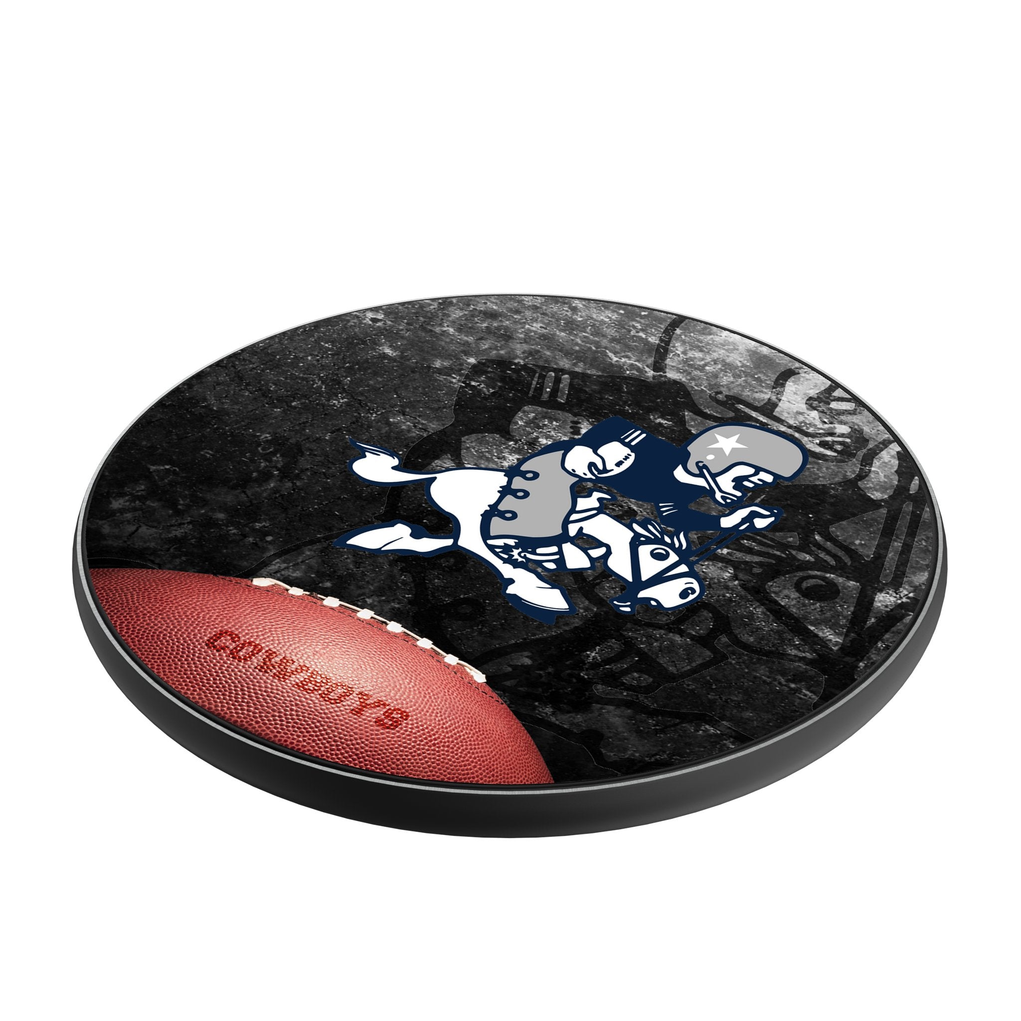 Dallas Cowboys 1966-1969 Historic Collection Legendary 15-Watt Wireless Charger Iso.Jpg