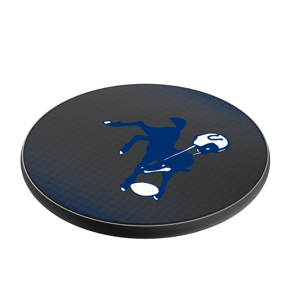 Baltimore Colts 1946 Historic Collection Linen 15-Watt Wireless Charger Iso.Jpg