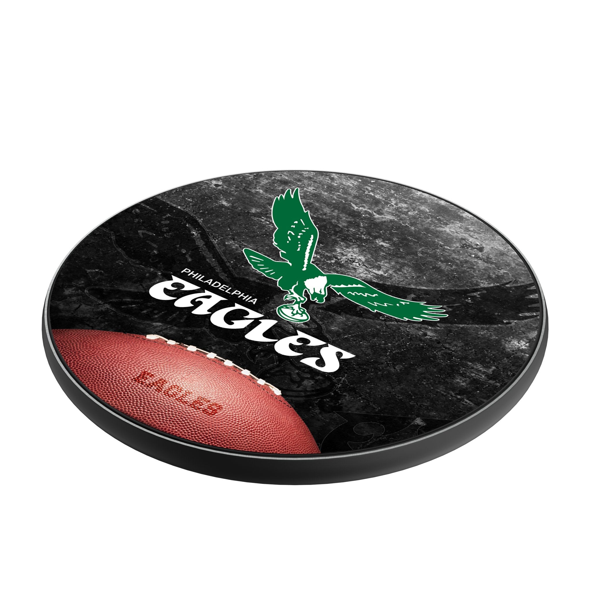 Philadelphia Eagles 1973-1995 Historic Collection Legendary 15-Watt Wireless Charger Iso.Jpg