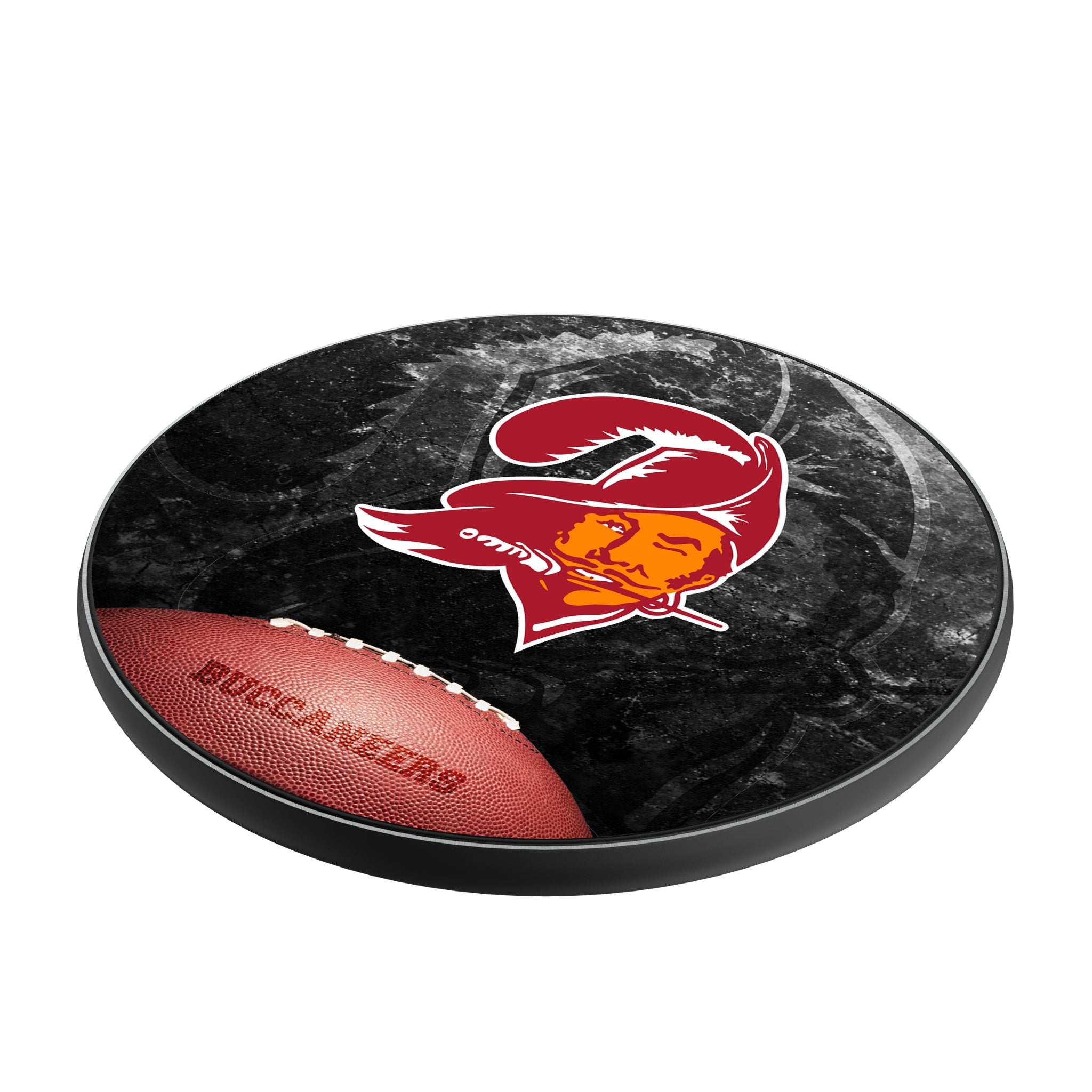 Tampa Bay Buccaneers Historic Collection Legendary 15-Watt Wireless Charger Iso.Jpg