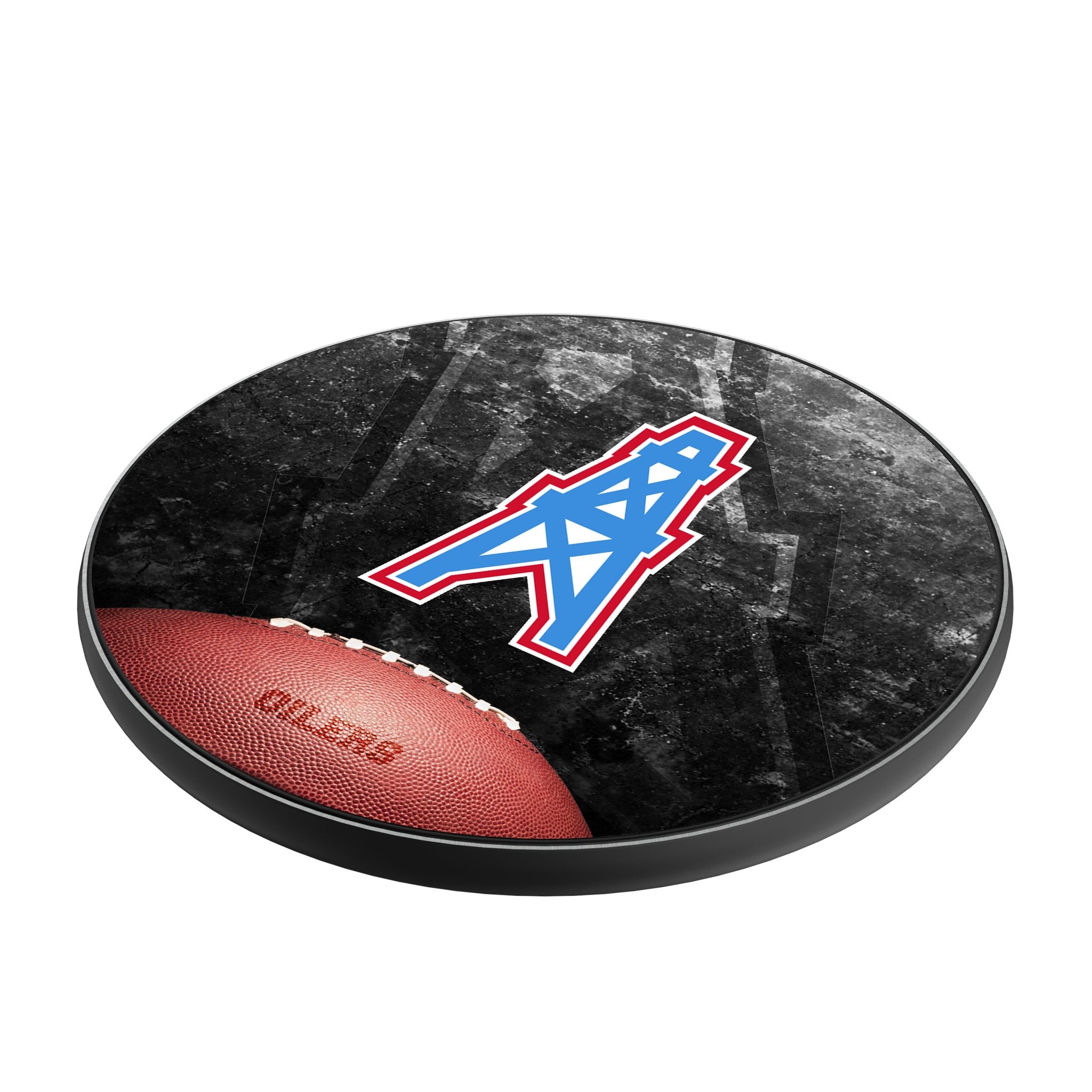 Houston Oilers Historic Collection Legendary 15-Watt Wireless Charger Iso.Jpg