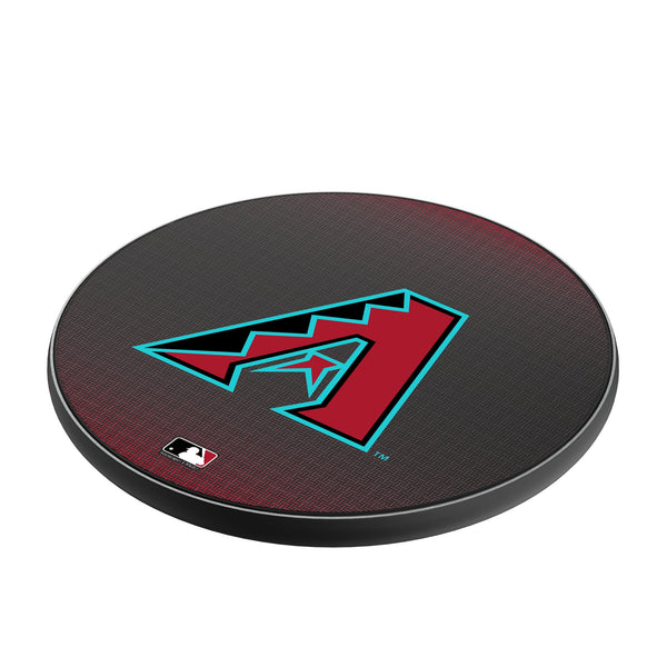 Arizona Diamondbacks Linen 15-Watt Wireless Charger Iso.Jpg