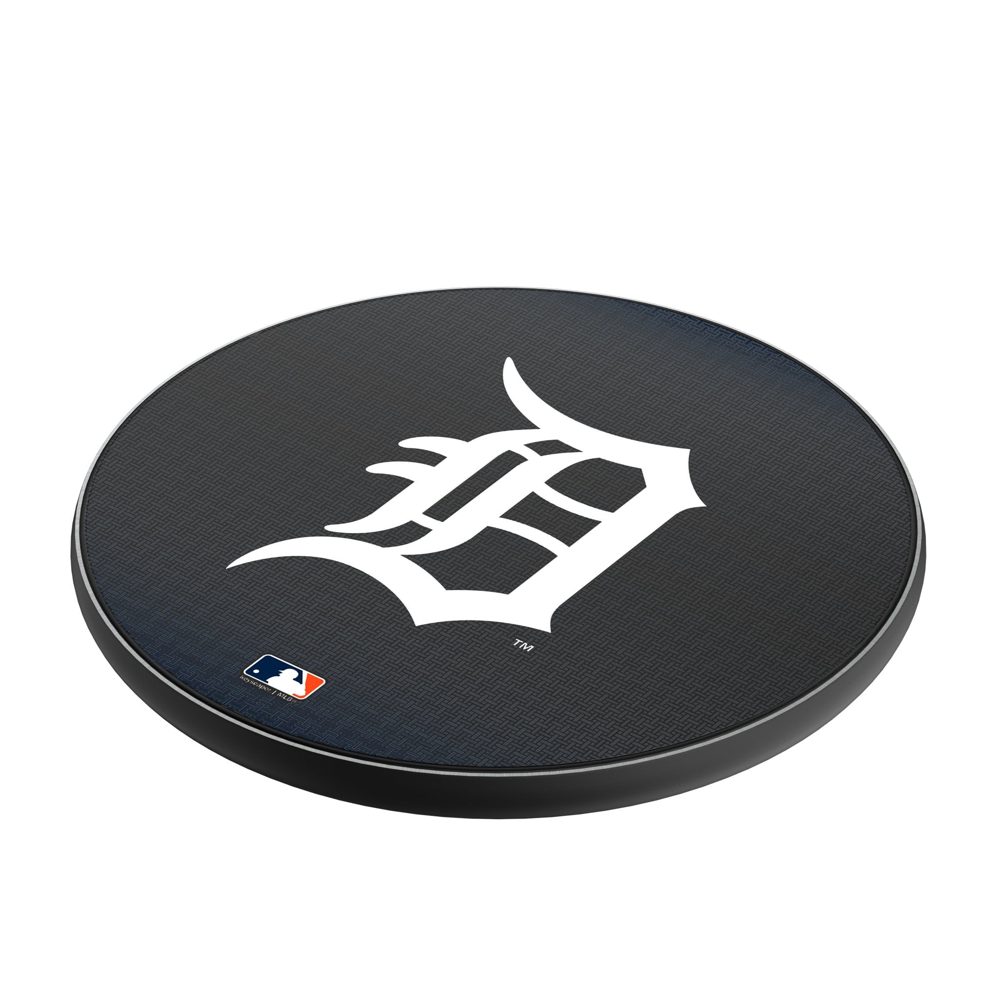 Detroit Tigers Linen 15-Watt Wireless Charger Iso.Jpg
