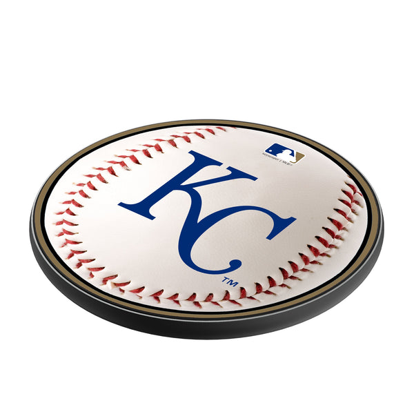 Kansas City Royals Baseball 15-Watt Wireless Charger Iso.Jpg