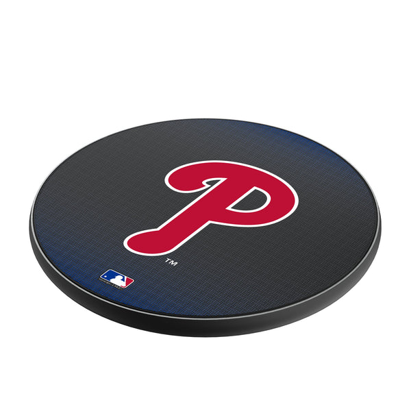 Philadelphia Phillies Linen 15-Watt Wireless Charger Iso.Jpg