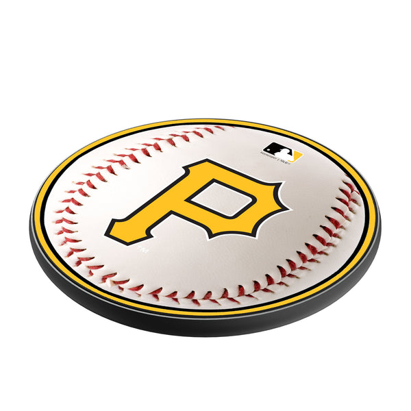 Pittsburgh Pirates Baseball 15-Watt Wireless Charger Iso.Jpg