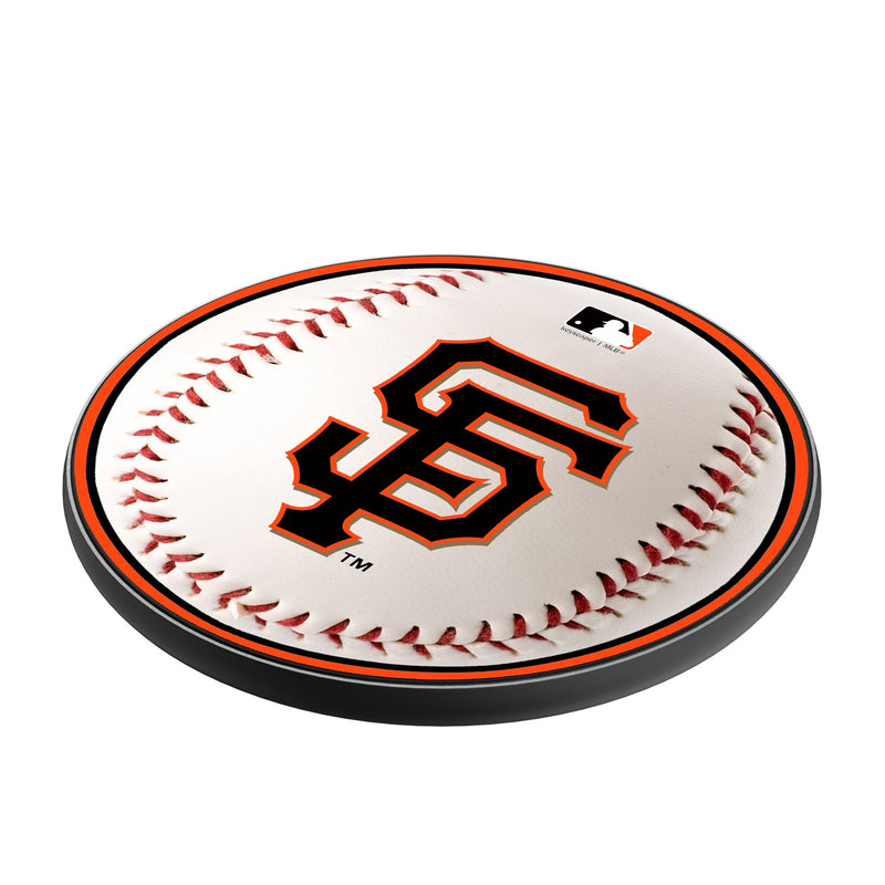 San Francisco Giants Baseball 15-Watt Wireless Charger Iso.Jpg