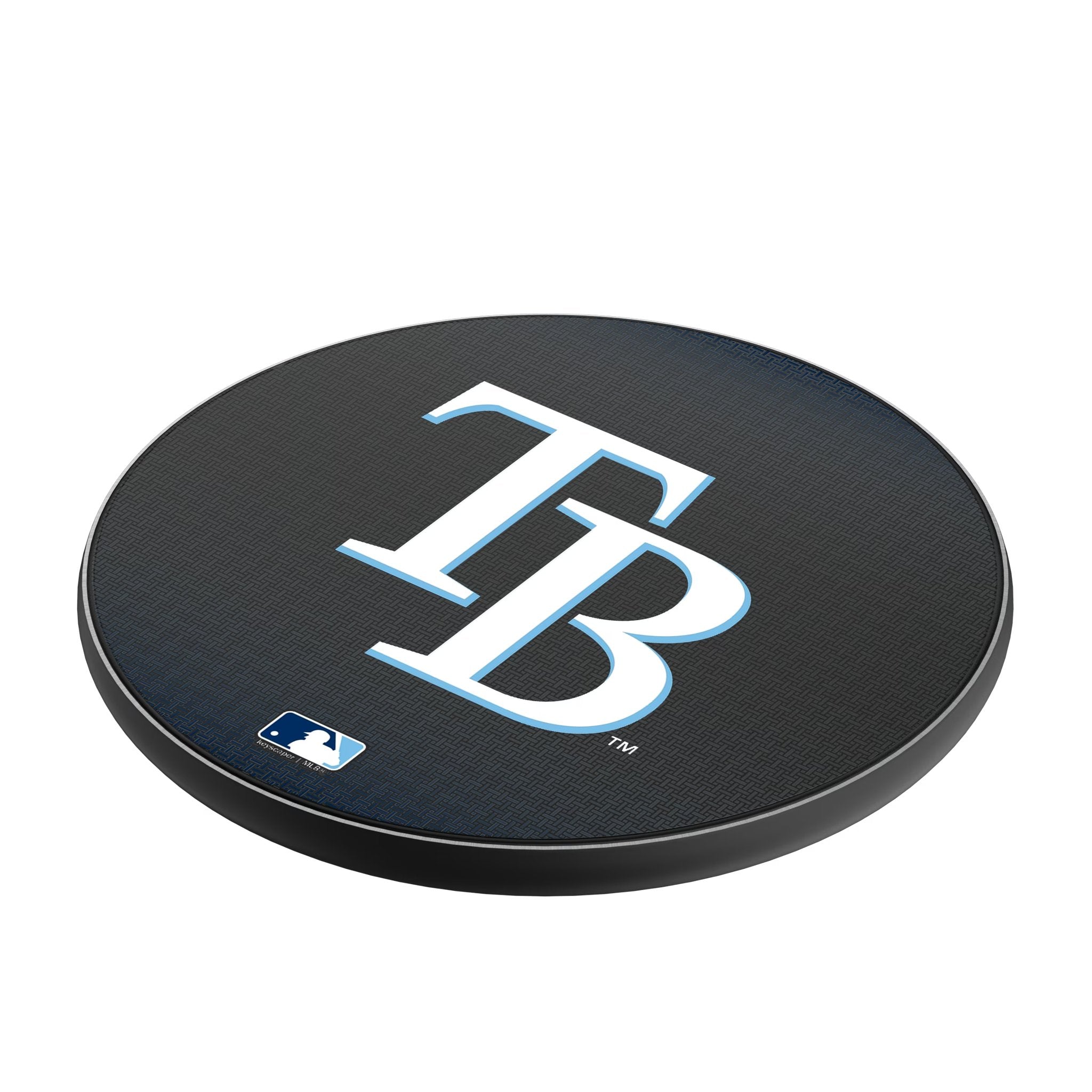 Tampa Bay Rays Linen 15-Watt Wireless Charger Iso.Jpg