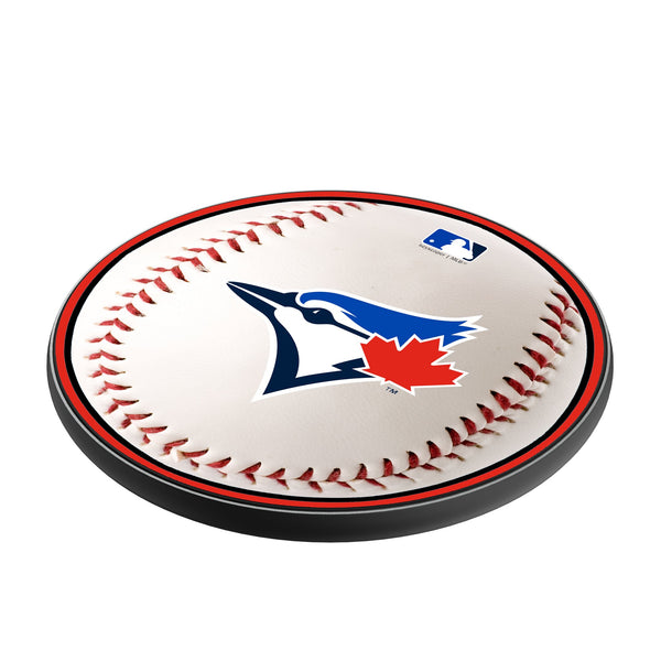 Toronto Blue Jays Baseball 15-Watt Wireless Charger Iso.Jpg