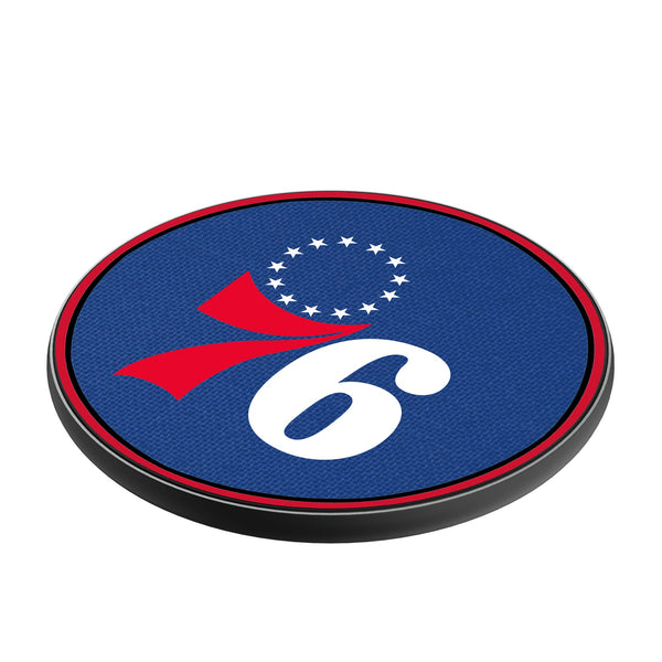 Philadelphia 76ers Solid 15-Watt Wireless Charger Iso.Jpg