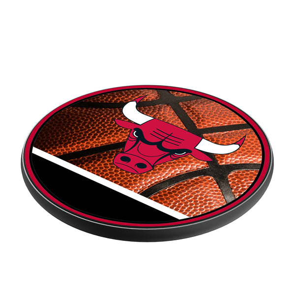 Chicago Bulls Basketball 15-Watt Wireless Charger Iso.Jpg