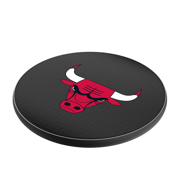 Chicago Bulls Linen 15-Watt Wireless Charger Iso.Jpg