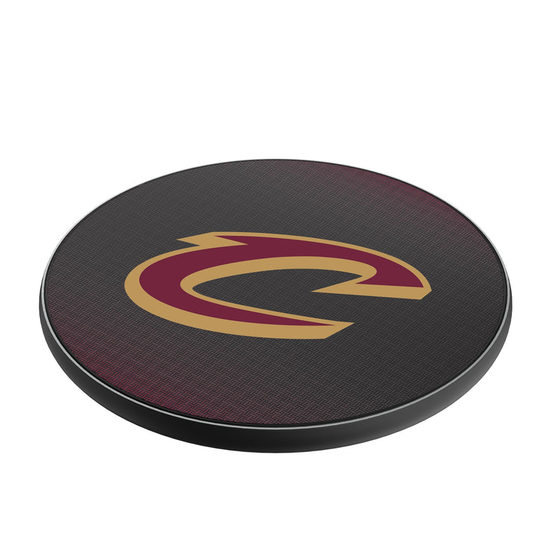Cleveland Cavaliers Linen 15-Watt Wireless Charger Iso.Jpg