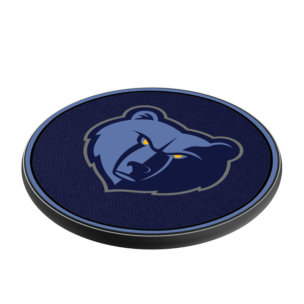 Memphis Grizzlies Solid 15-Watt Wireless Charger Iso.Jpg