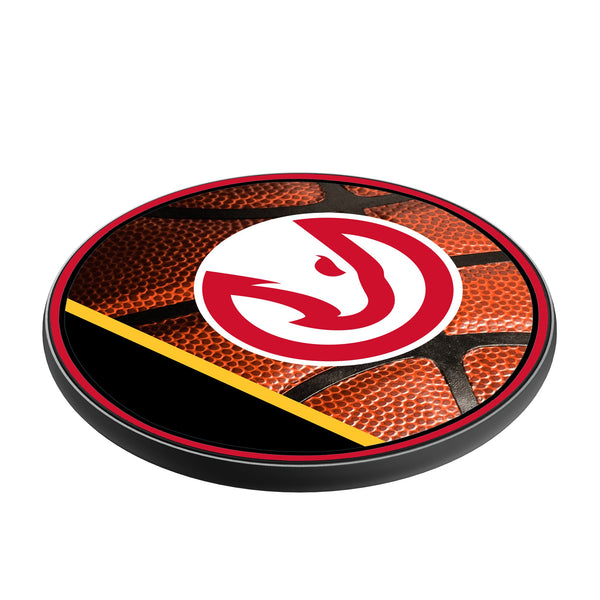 Atlanta Hawks Basketball 15-Watt Wireless Charger Iso.Jpg