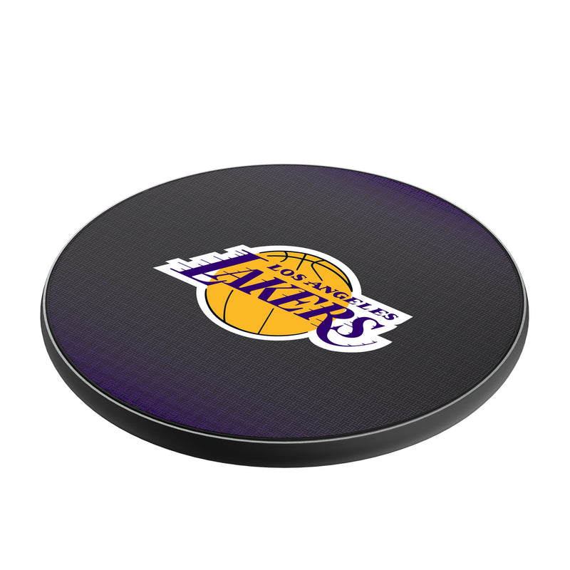 Los Angeles Lakers Linen 15-Watt Wireless Charger Iso.Jpg