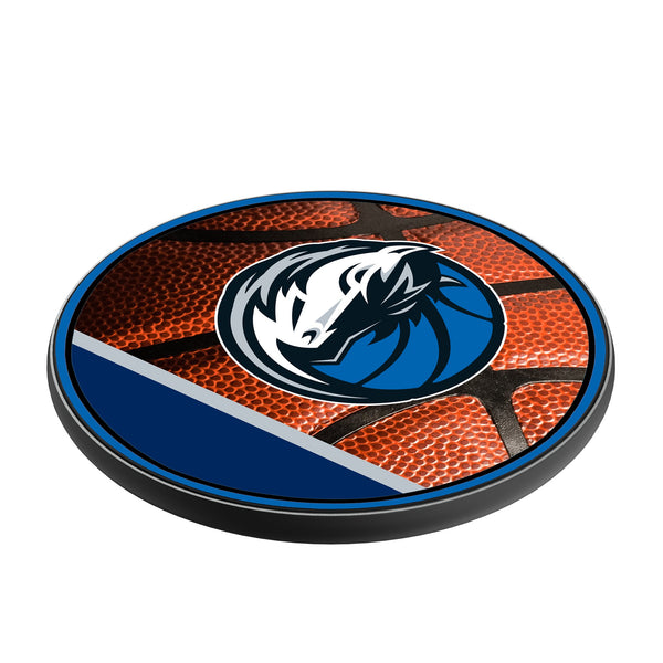 Dallas Mavericks Basketball 15-Watt Wireless Charger Iso.Jpg