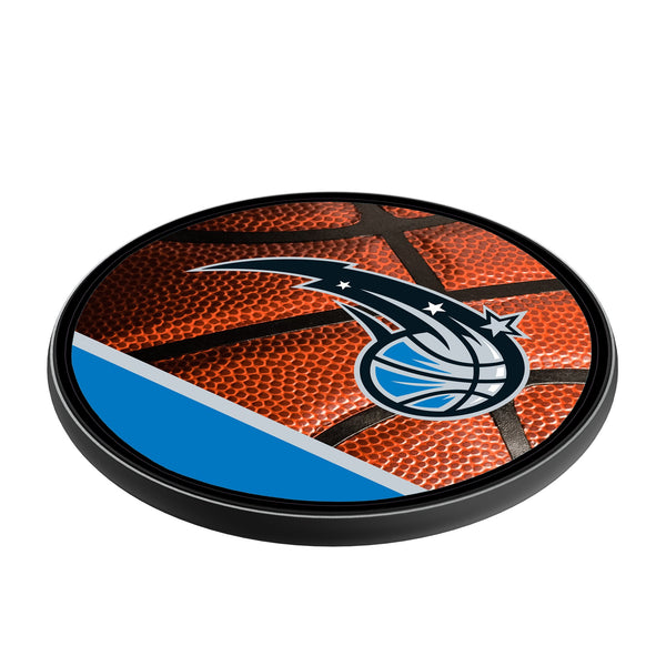 Orlando Magic Basketball 15-Watt Wireless Charger Iso.Jpg