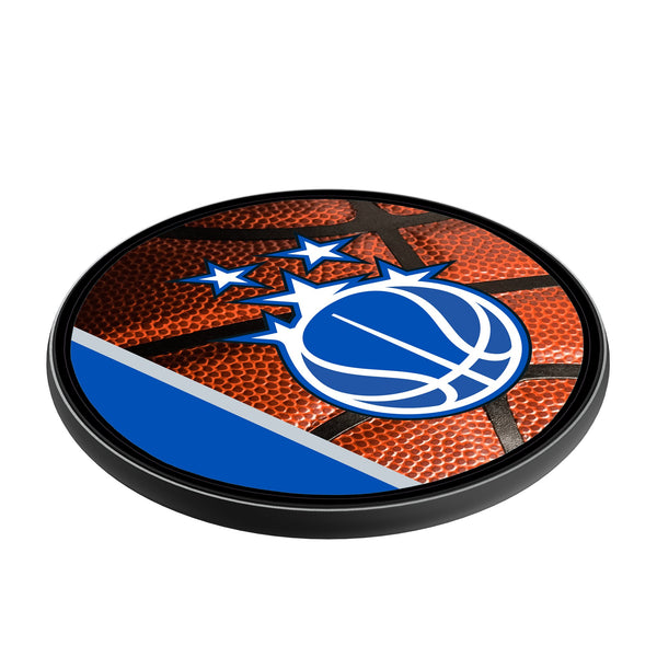 Orlando Magic Basketball 15-Watt Wireless Charger Iso.Jpg