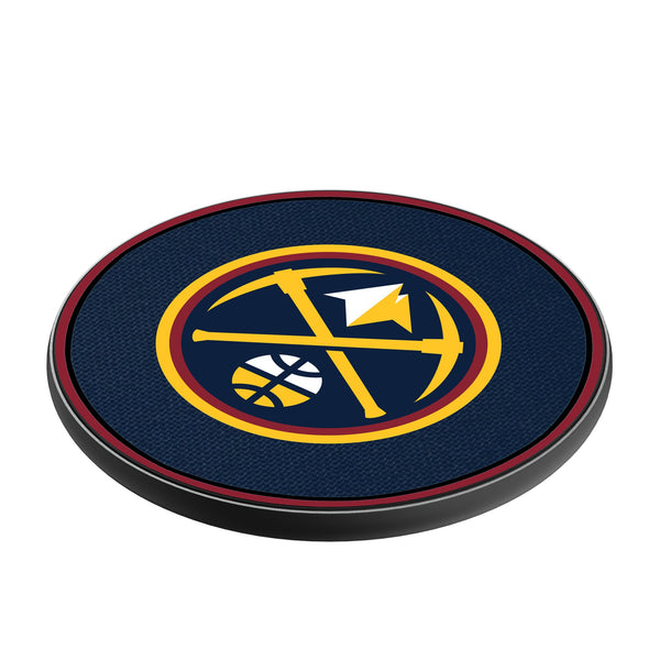 Denver Nuggets Solid 15-Watt Wireless Charger Iso.Jpg
