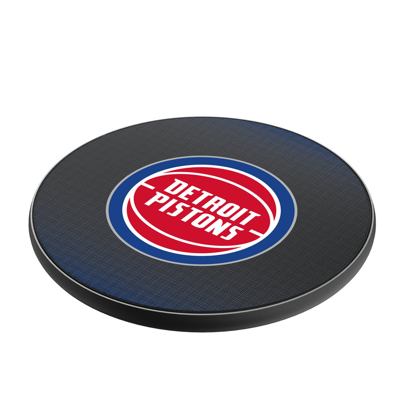 Detroit Pistons Linen 15-Watt Wireless Charger Iso.Jpg