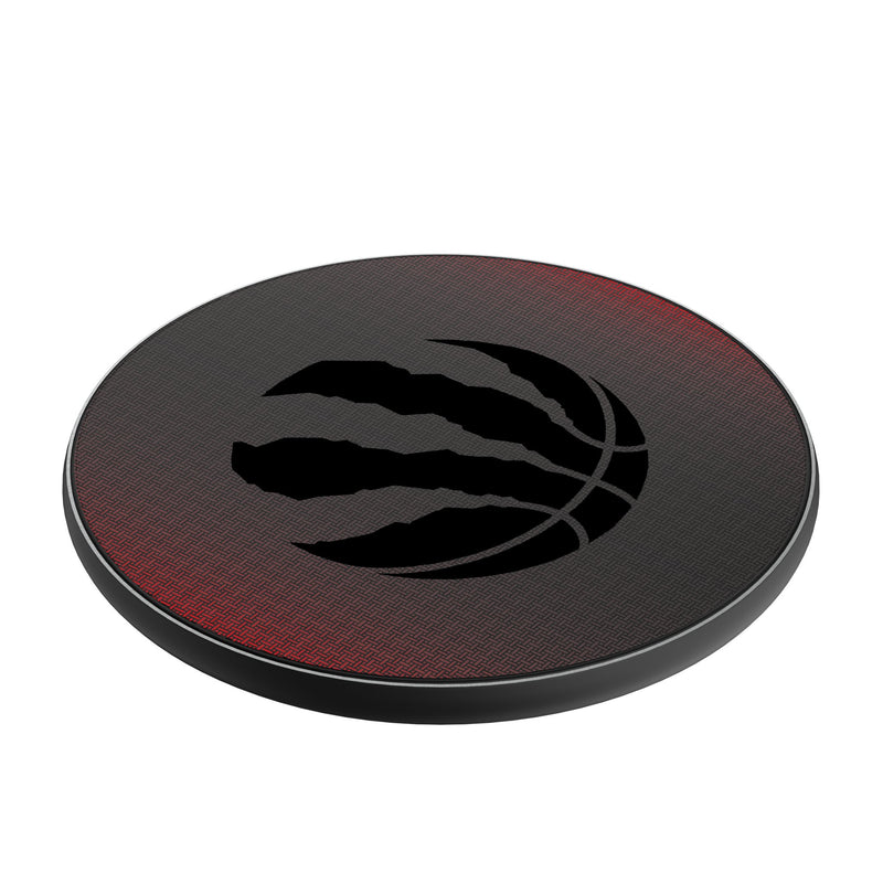 Toronto Raptors Linen 15-Watt Wireless Charger Iso.Jpg