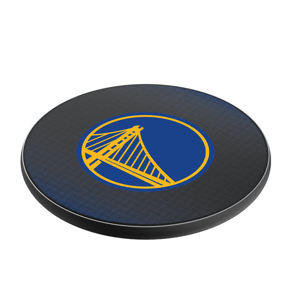 Golden State Warriors Linen 15-Watt Wireless Charger Iso.Jpg