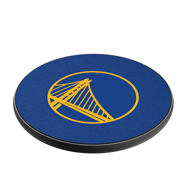 Golden State Warriors Solid 15-Watt Wireless Charger Iso.Jpg