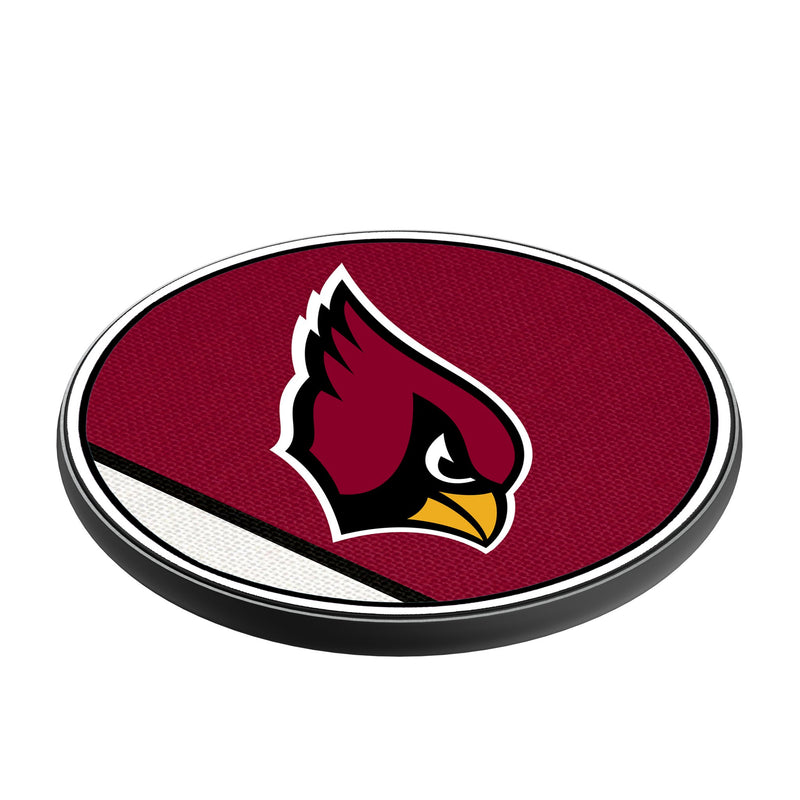 Arizona Cardinals Stripe 15-Watt Wireless Charger Iso.Jpg