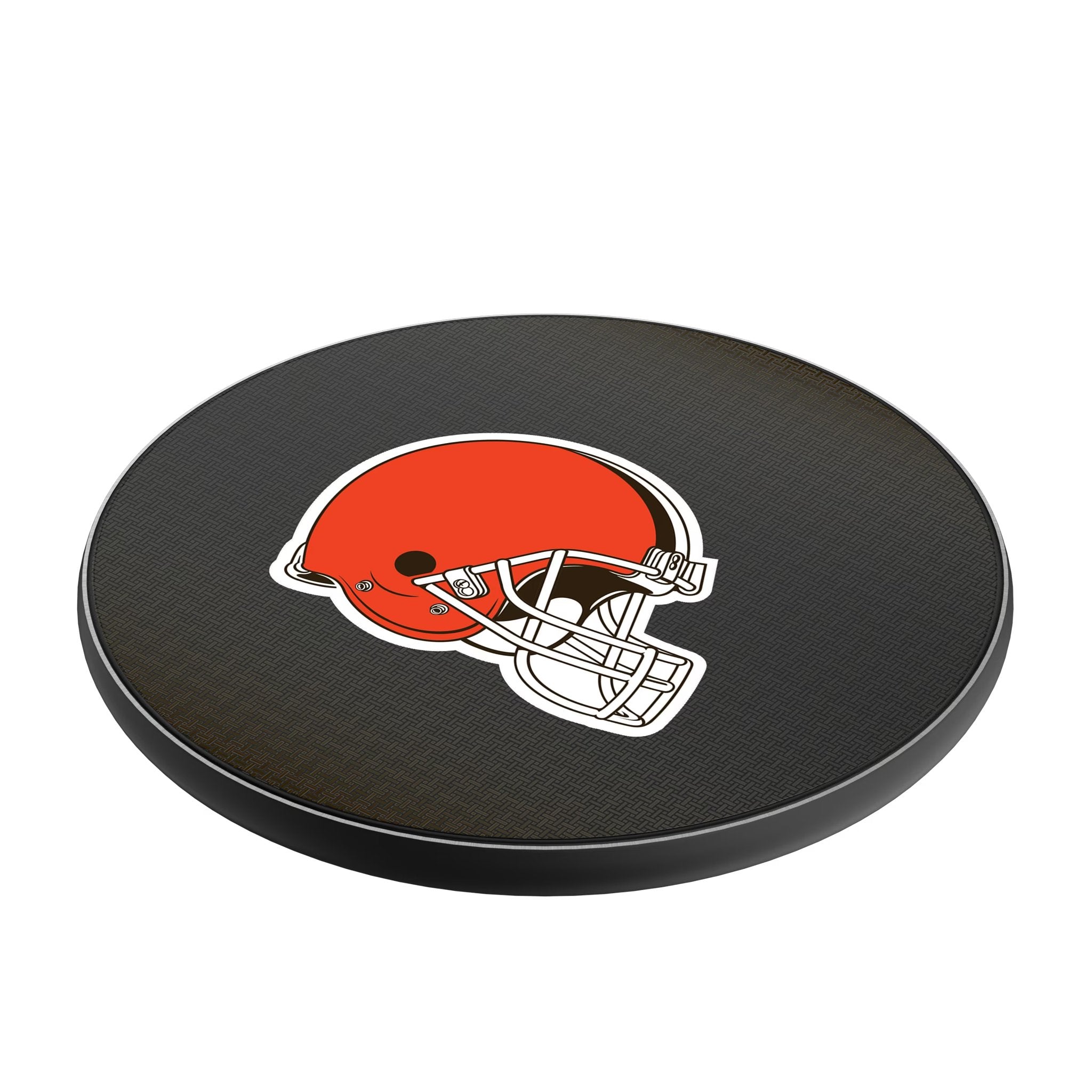 Cleveland Browns Linen 15-Watt Wireless Charger Iso.Jpg