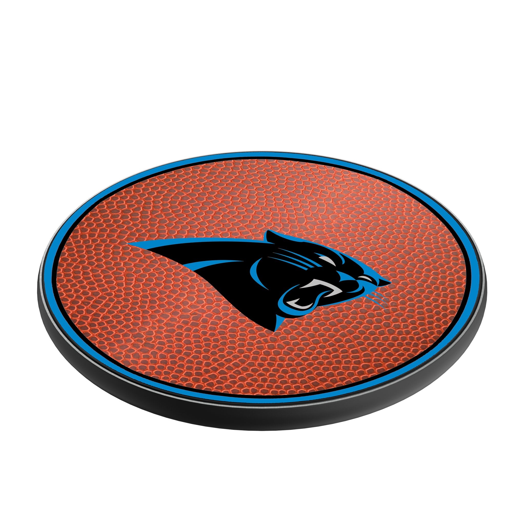 Carolina Panthers Football 15-Watt Wireless Charger Iso.Jpg