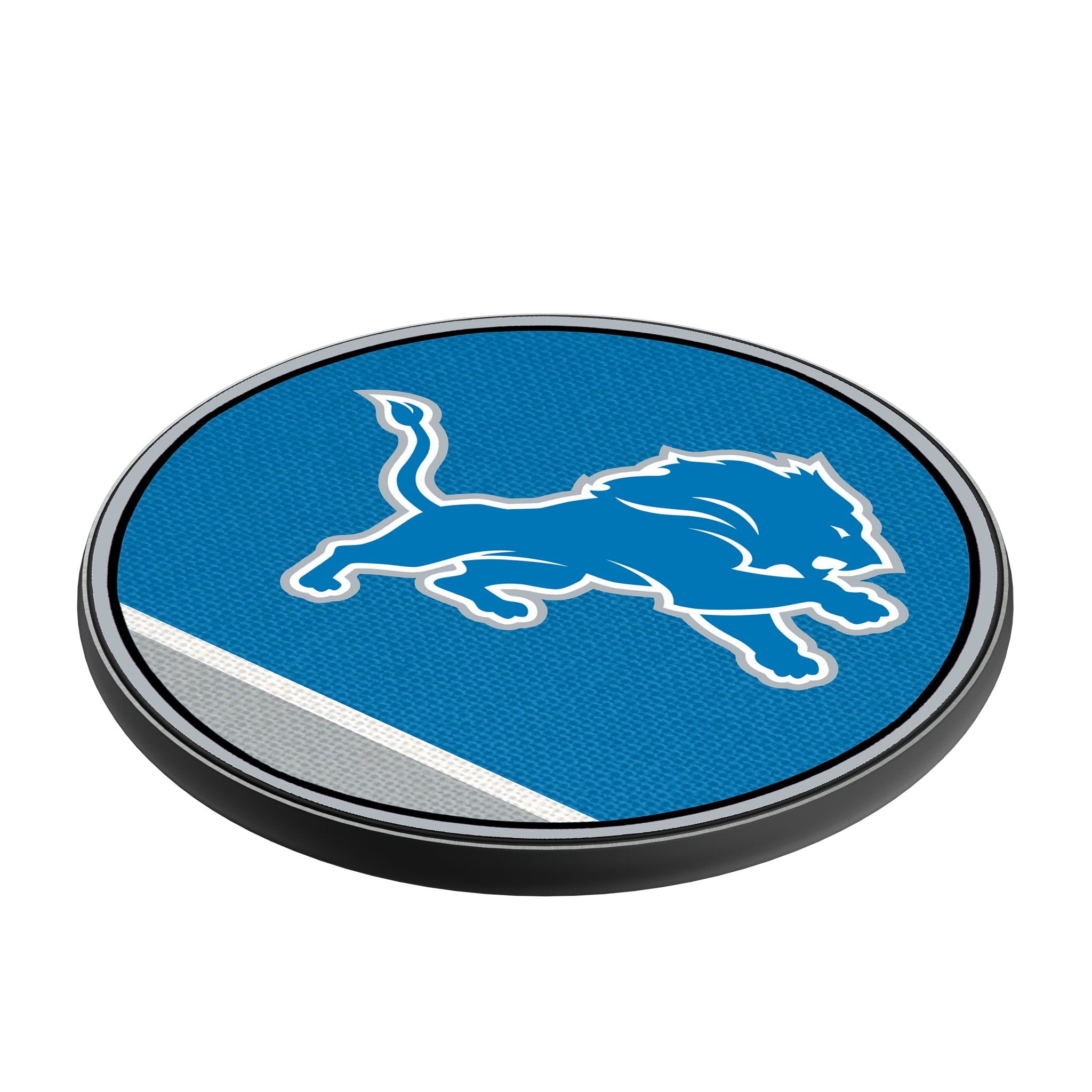 Detroit Lions Stripe 15-Watt Wireless Charger Iso.Jpg