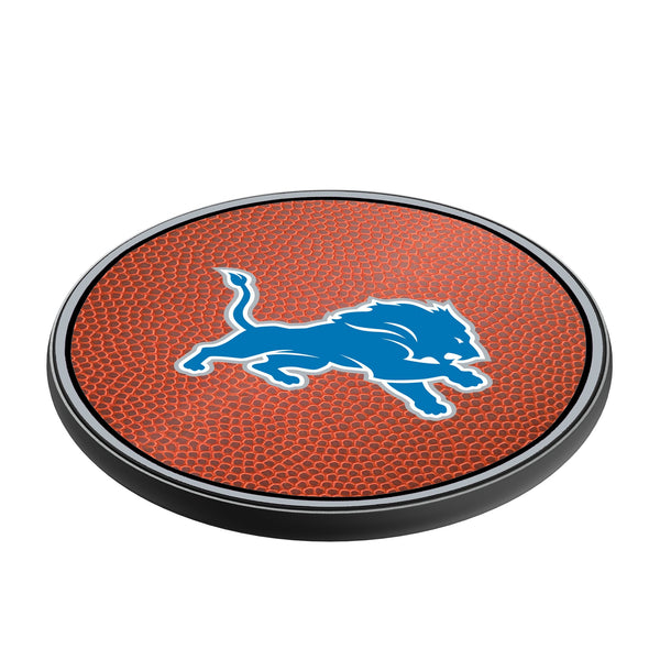 Detroit Lions Football 15-Watt Wireless Charger Iso.Jpg