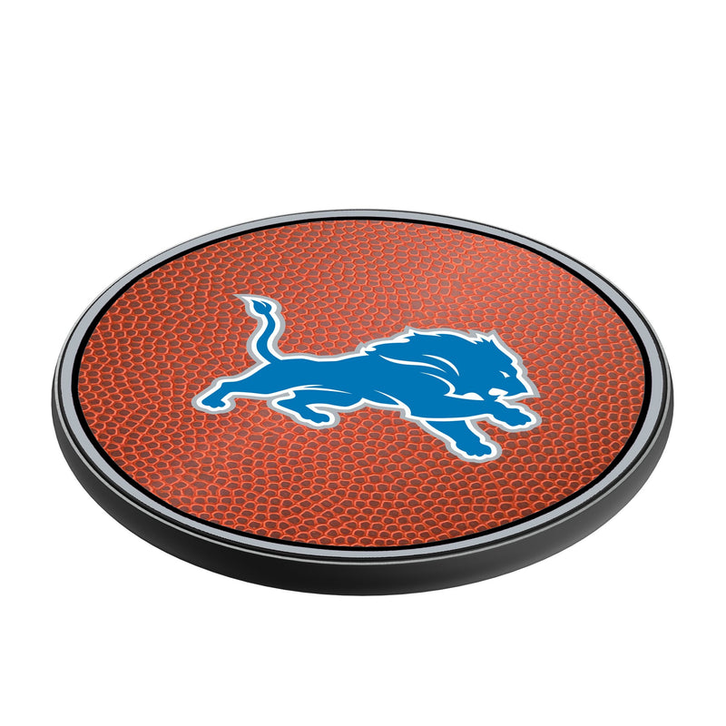 Detroit Lions Football 15-Watt Wireless Charger Iso.Jpg