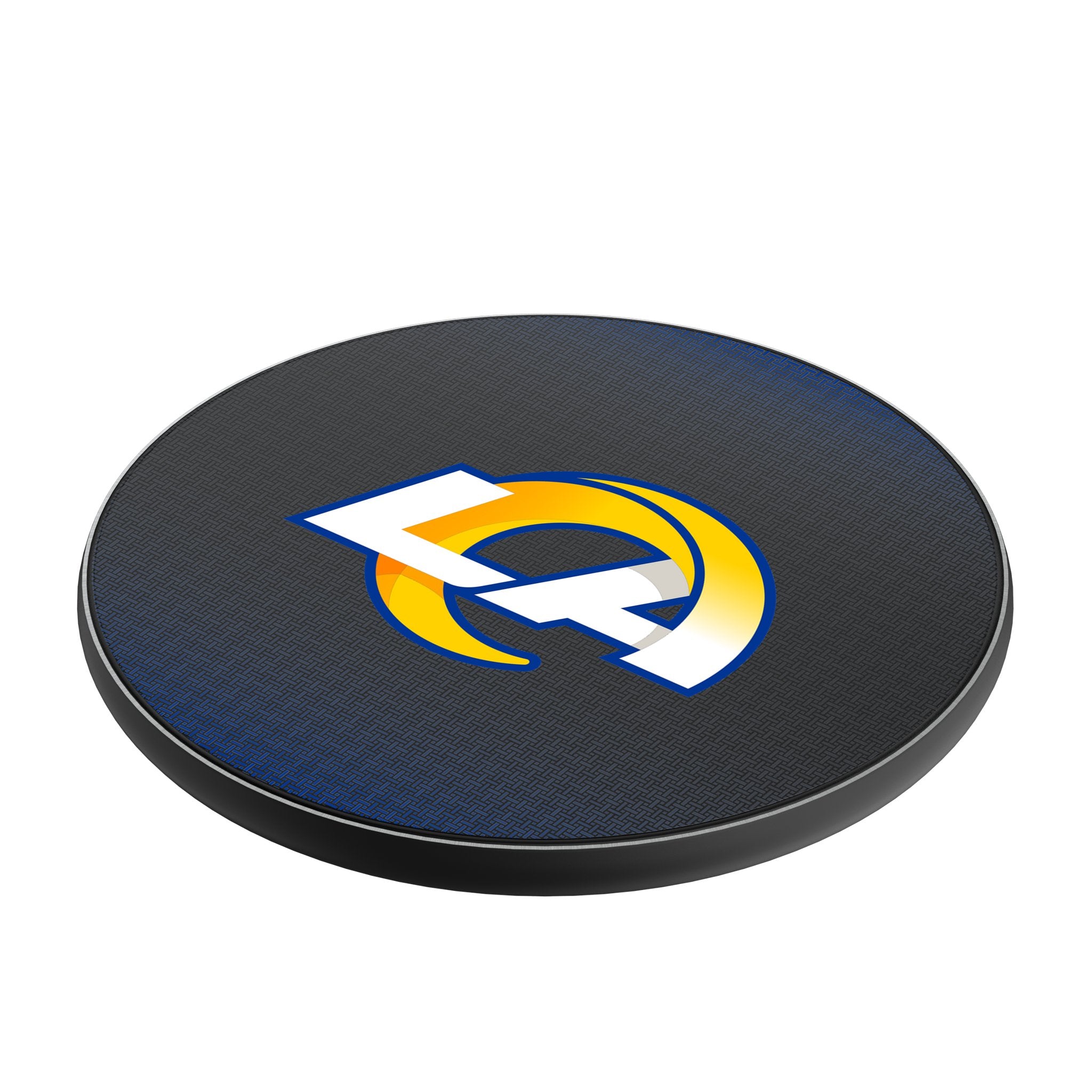 Los Angeles Rams Linen 15-Watt Wireless Charger Iso.Jpg
