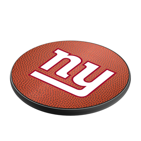 New York Giants Football 15-Watt Wireless Charger Iso.Jpg