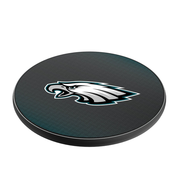 Philadelphia Eagles Linen 15-Watt Wireless Charger Iso.Jpg
