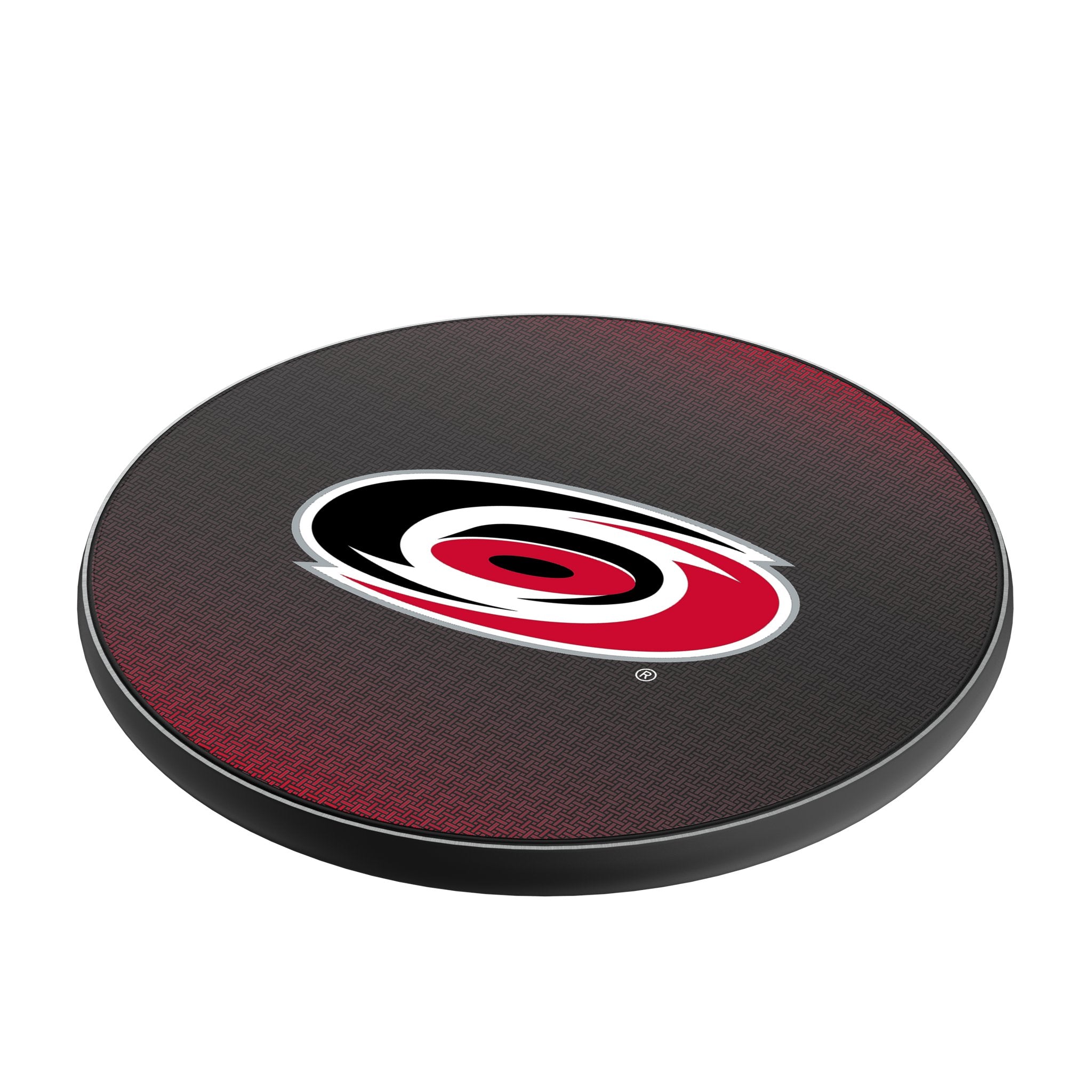 Carolina Hurricanes Linen 15-Watt Wireless Charger Iso.Jpg
