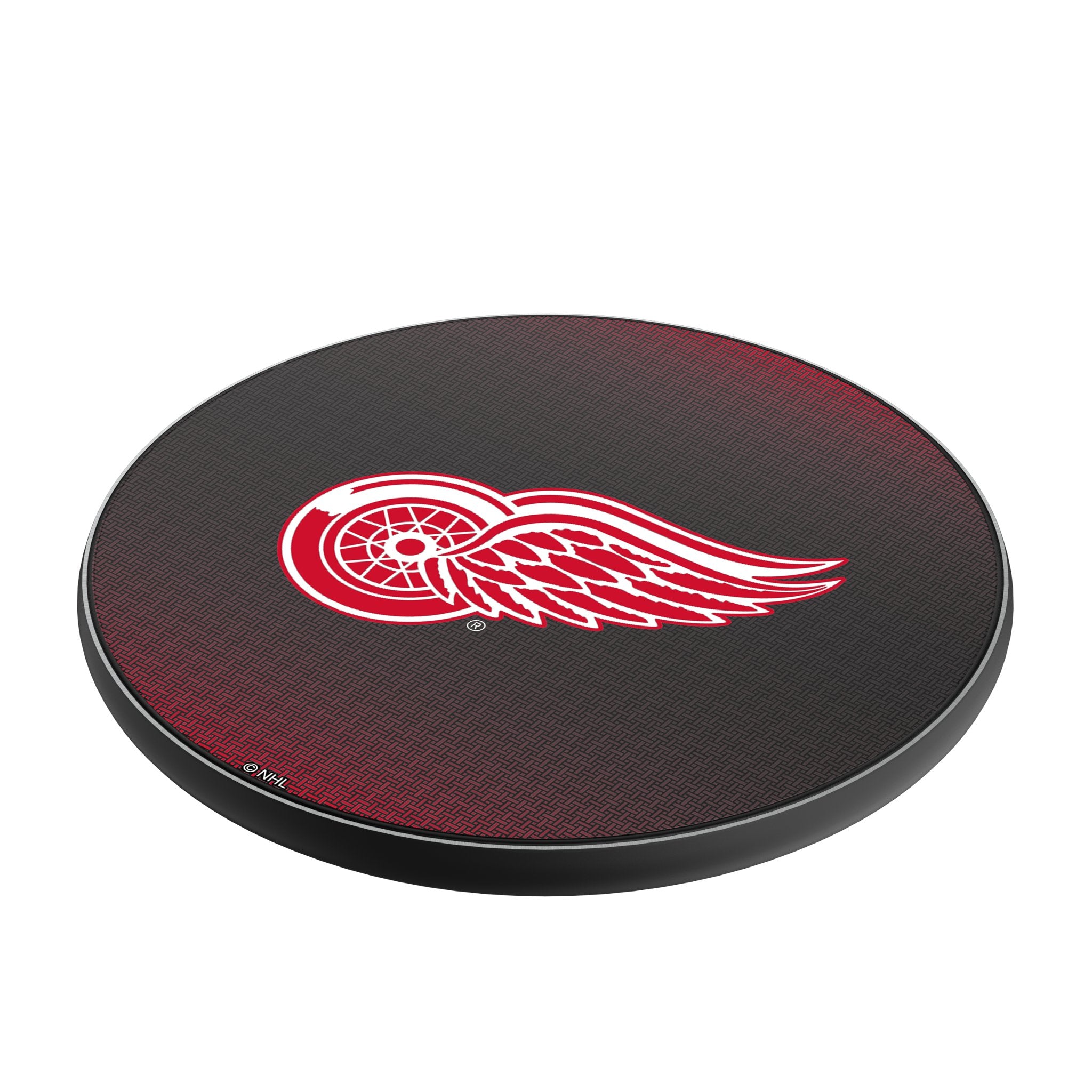 Detroit Red Wings Linen 15-Watt Wireless Charger Iso.Jpg