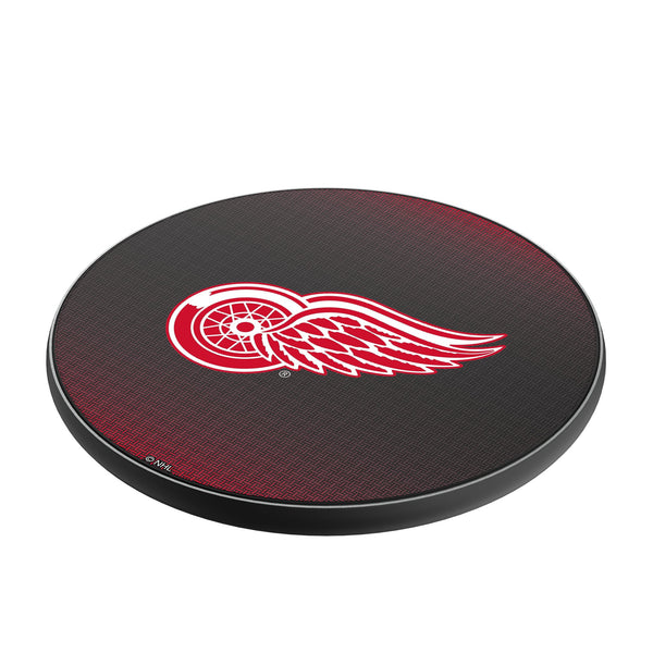 Detroit Red Wings Linen 15-Watt Wireless Charger Iso.Jpg