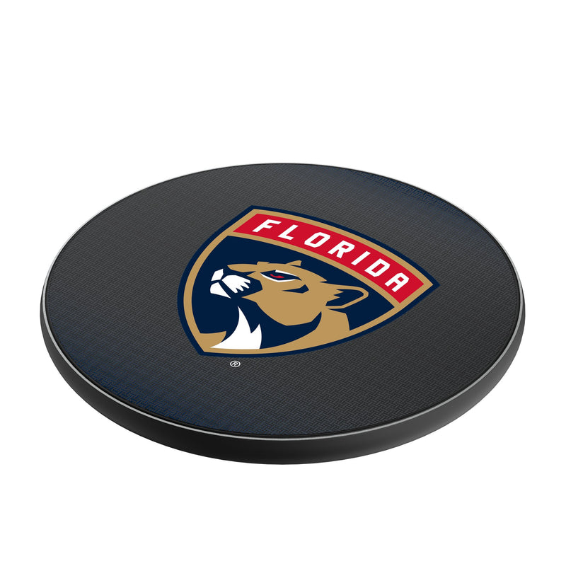 Florida Panthers Linen 15-Watt Wireless Charger Iso.Jpg