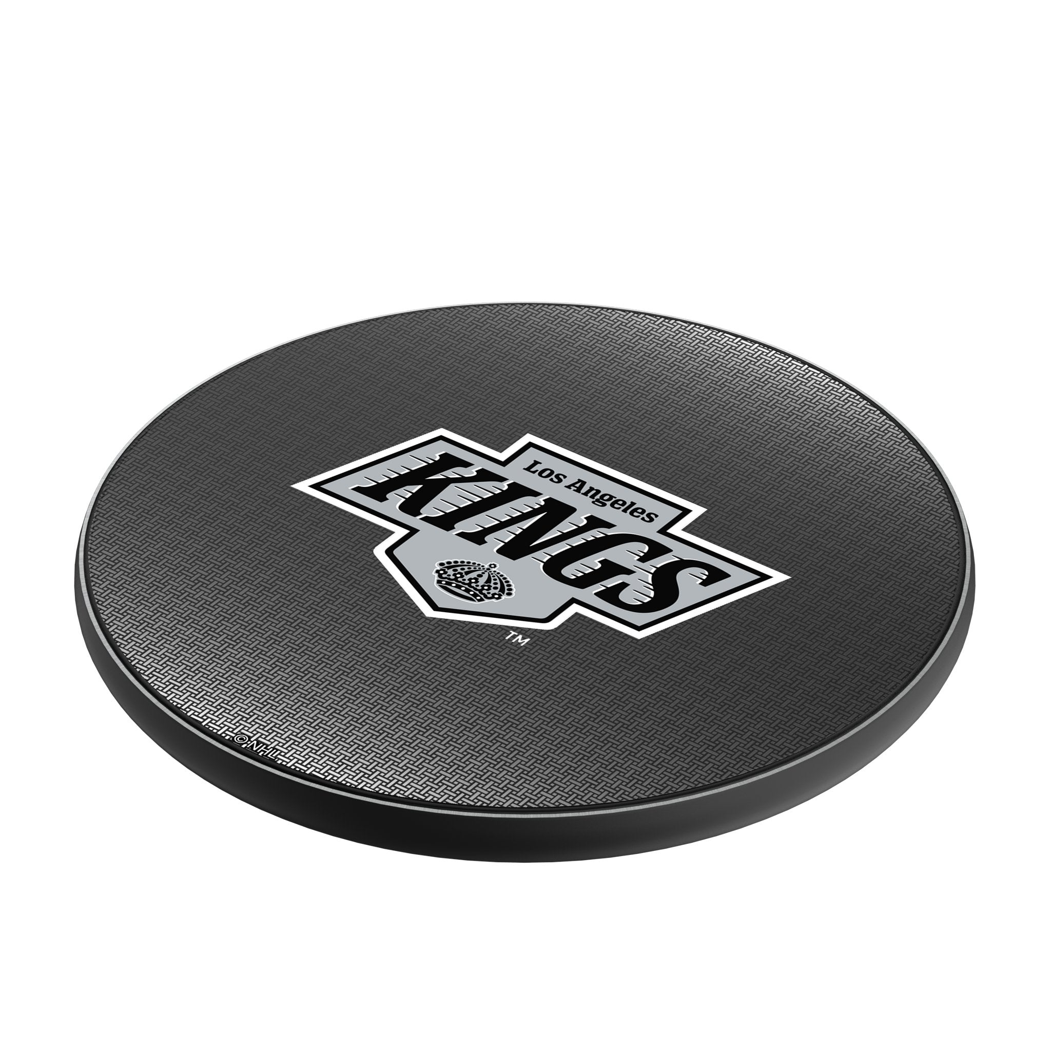 LA Kings Linen 15-Watt Wireless Charger Iso.Jpg