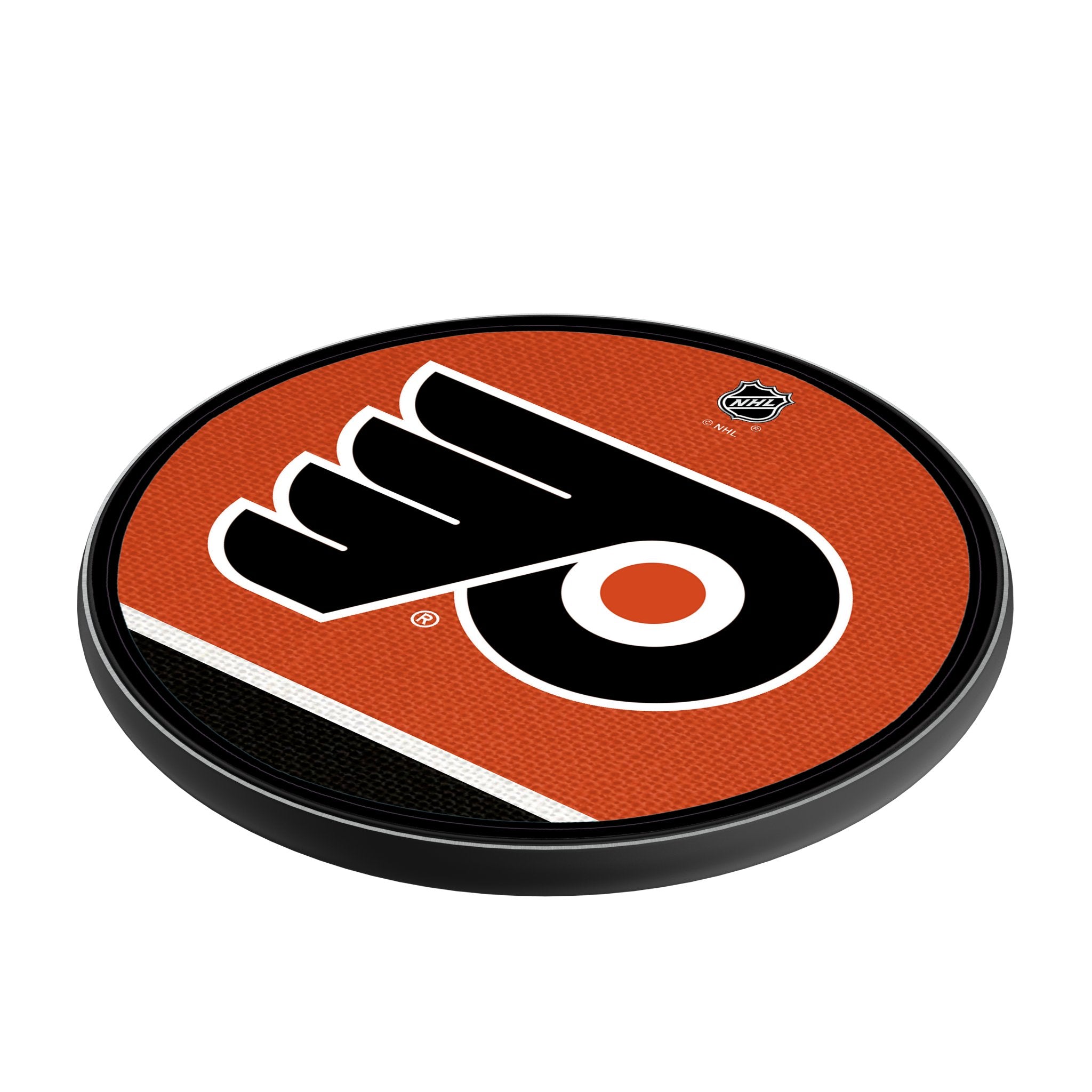 Philadelphia Flyers Stripe 15-Watt Wireless Charger Iso.Jpg