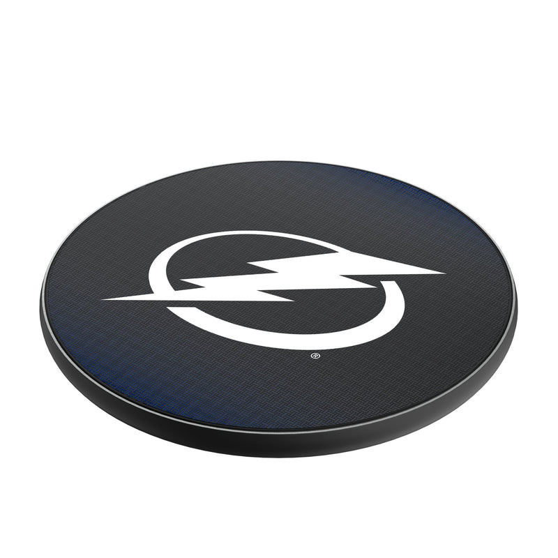 Tampa Bay Lightning Linen 15-Watt Wireless Charger Iso.Jpg