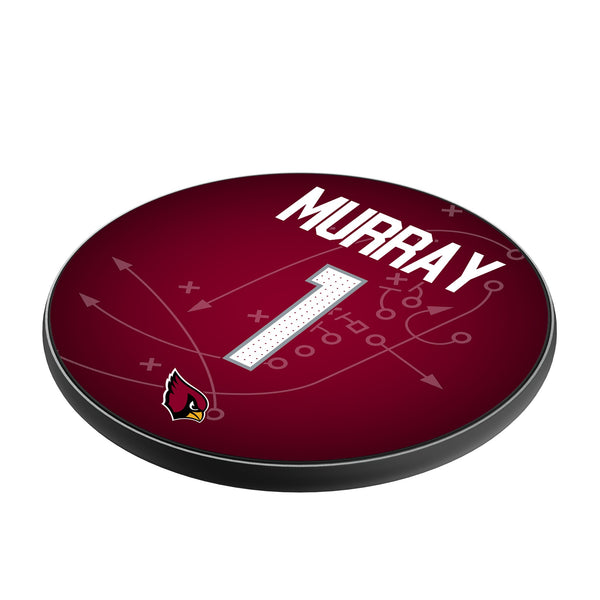 Kyler Murray Arizona Cardinals 1 Ready 15-Watt Wireless Charger Iso.Jpg