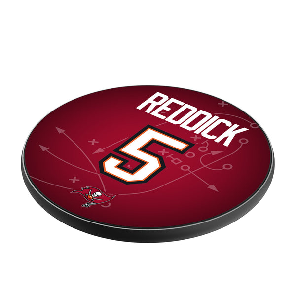 Haason Reddick Tampa Bay Buccaneers 5 Game Tactic 15-Watt Wireless Charger Iso.Jpg