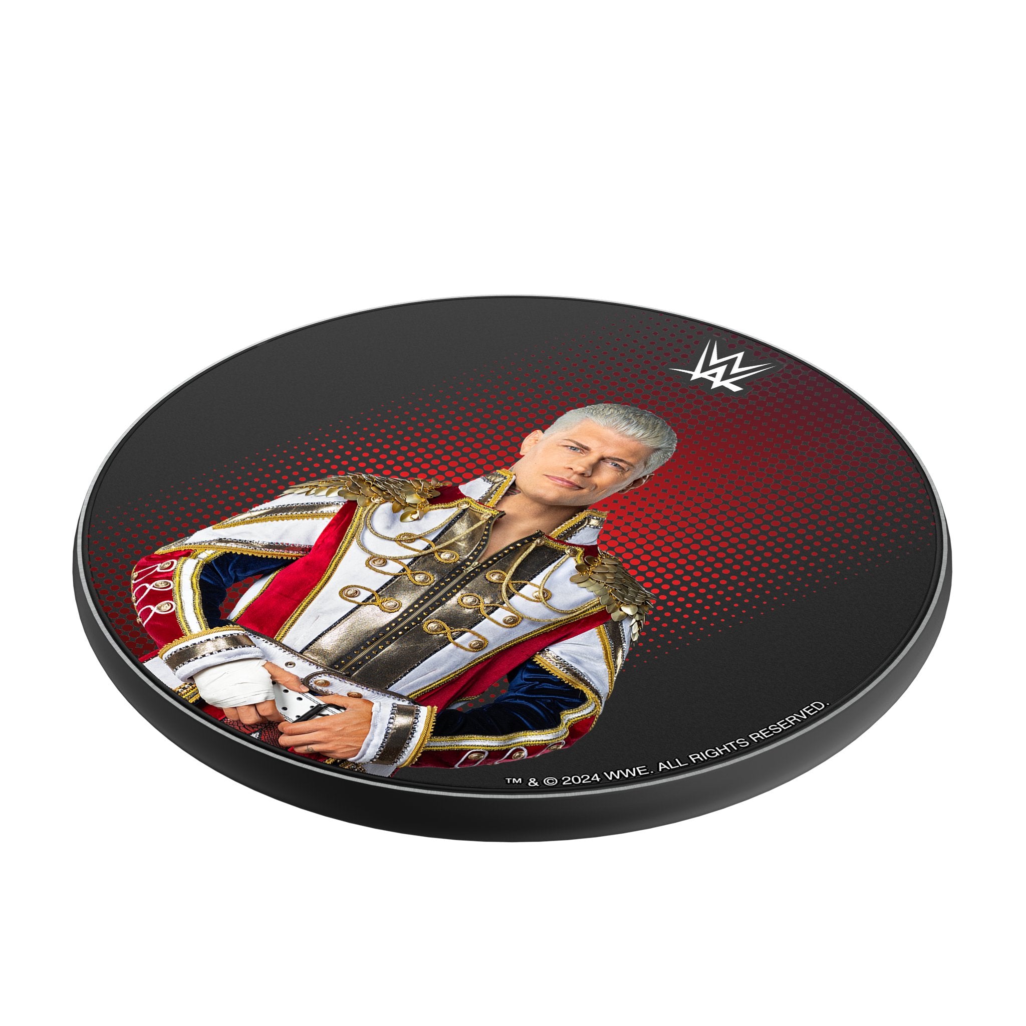 Cody Rhodes Superstar 15-Watt Wireless Charger Iso.Jpg