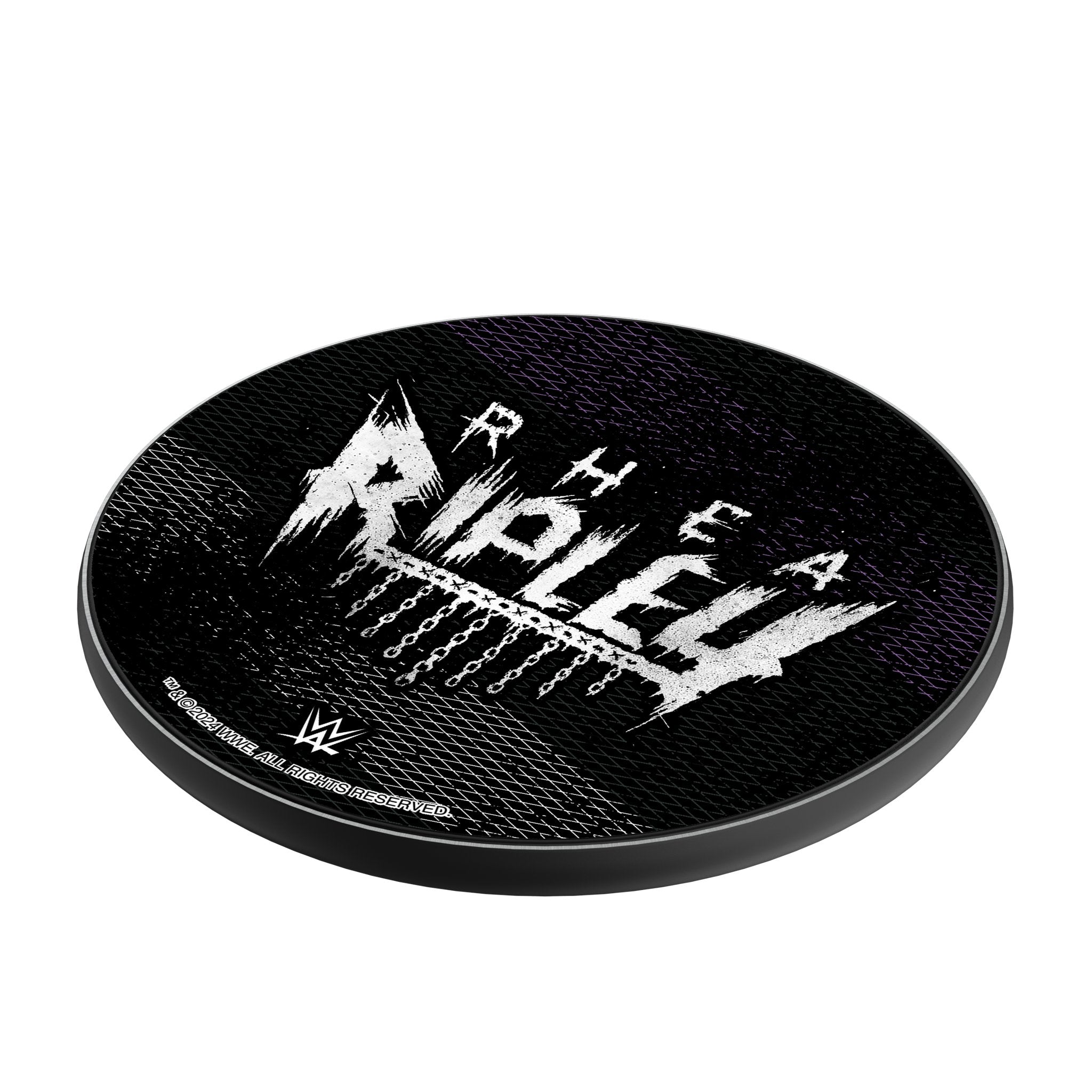 Rhea Ripley Steel 15-Watt Wireless Charger Iso.Jpg