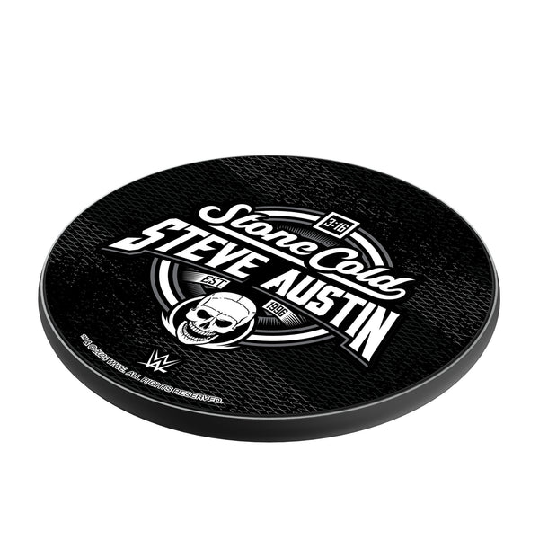 Stone Cold Steve Austin Steel 15-Watt Wireless Charger Iso.Jpg